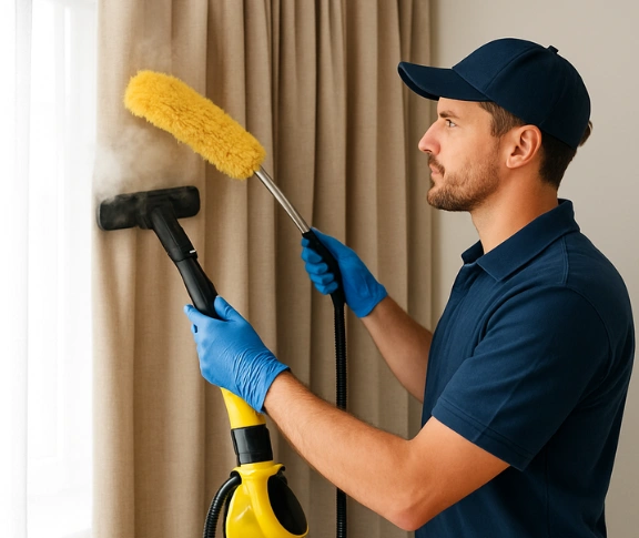 Trusted blind cleaning technician Matty Curtain Cleaning tennyson-point-nsw QLD